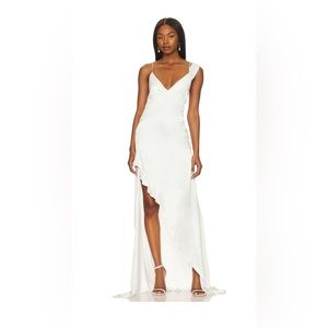 NWT James maxi dress in white, For love & Lemons